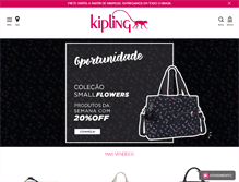 Tablet Screenshot of kipling.com.br
